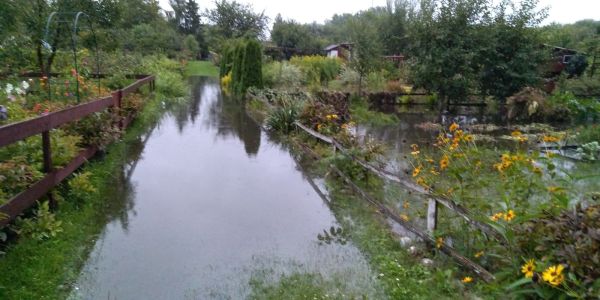 Powódź w ROD Kalina
